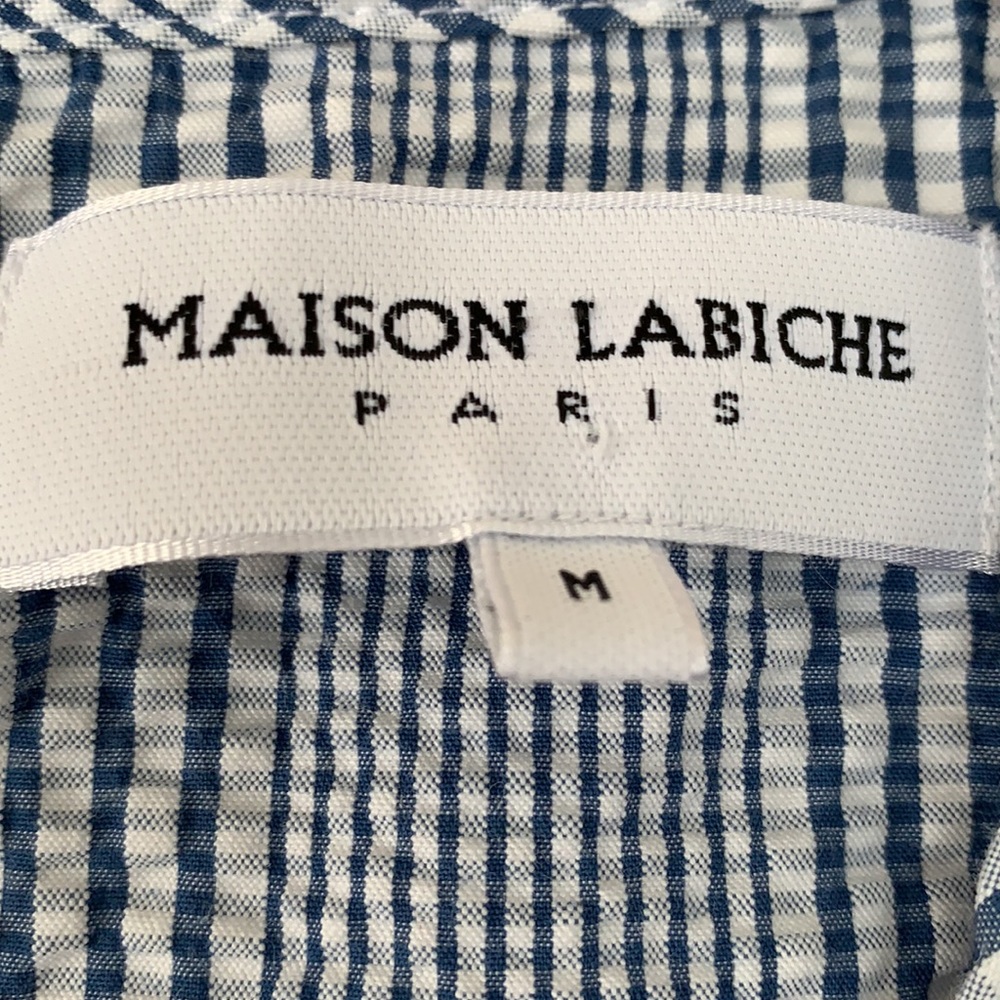 Blue Striped Blouse - Picture 3 of 4